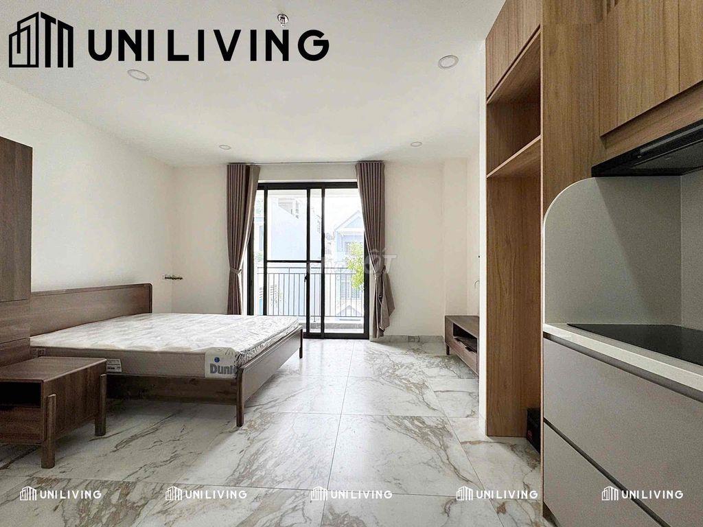 Studio banconl -40m2 - full nội thất - ngay chân cầu Sài Gòn -Quận 2