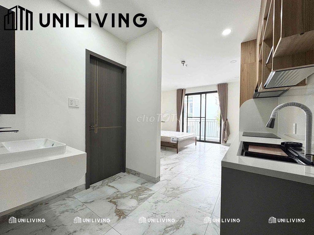 Studio banconl -40m2 - full nội thất - ngay chân cầu Sài Gòn -Quận 2