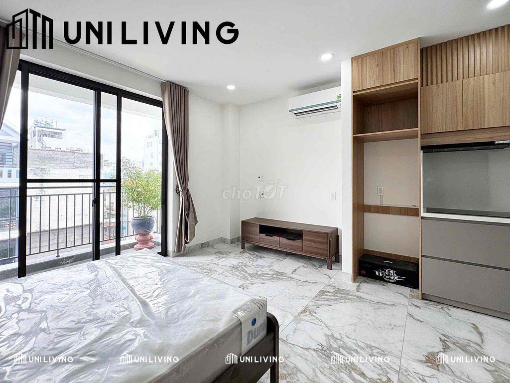 Studio banconl -40m2 - full nội thất - ngay chân cầu Sài Gòn -Quận 2