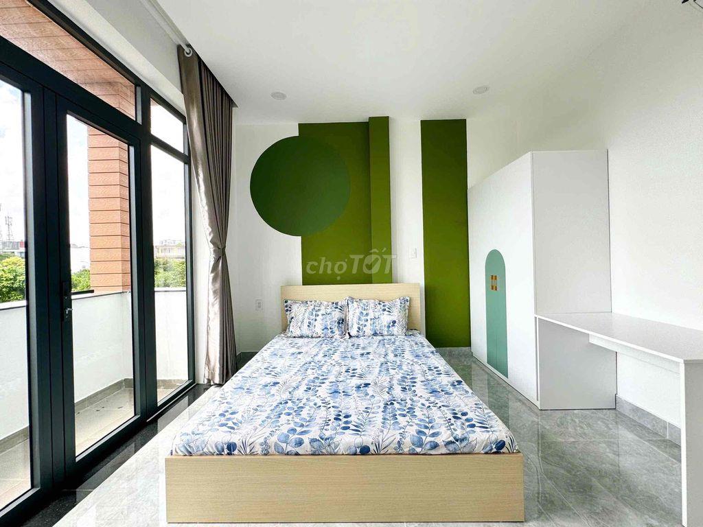 🍀Trống 1PN - Full nội thất - thang máy - banconl lớn nhiều ánh sáng