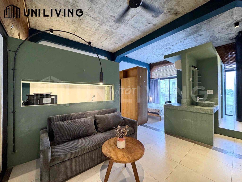 ✨ STUDIO INDUSTRIAL SIÊU RỘNG 🌿 BAN CÔNG THOÁNG NGAY CHÂN CẦU SÀI GÒN