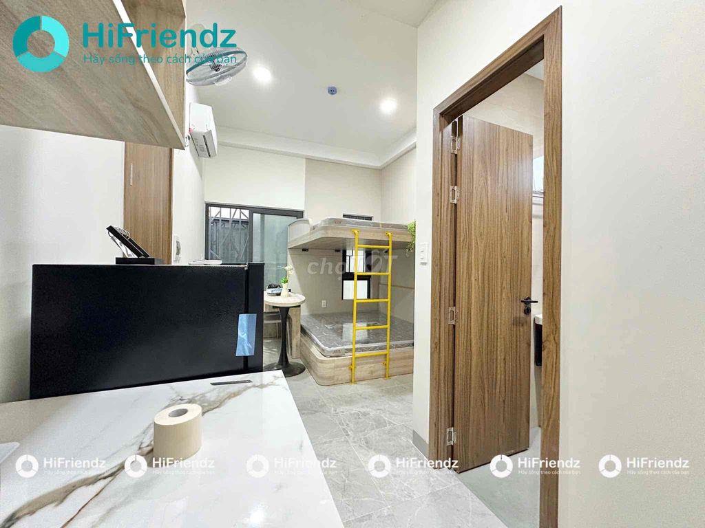 CĂN HỘ MỚI TINH 100% GẦN UFM - PHÒNG 2 NỆM Ở 3 BẠN THOẢI MÁI - GIỜ TỰ