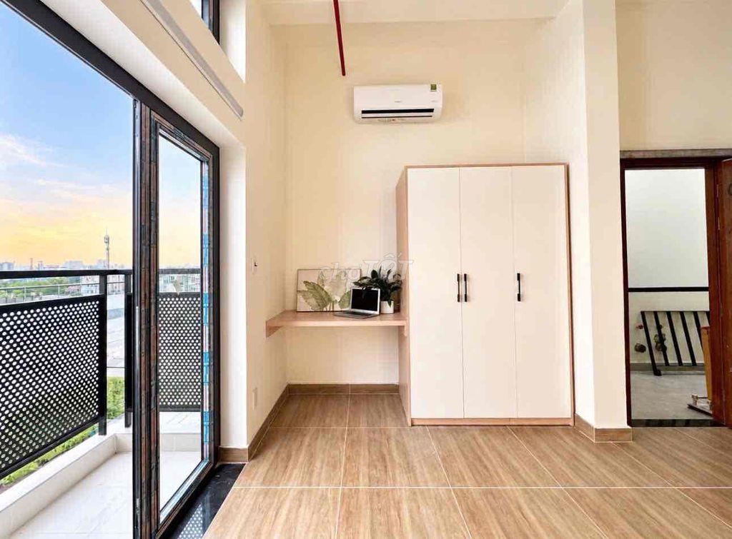 Phòng Mới 100% Full NT Có Ban Công Nhận Xe Điện Gần FPT - Khu CNC