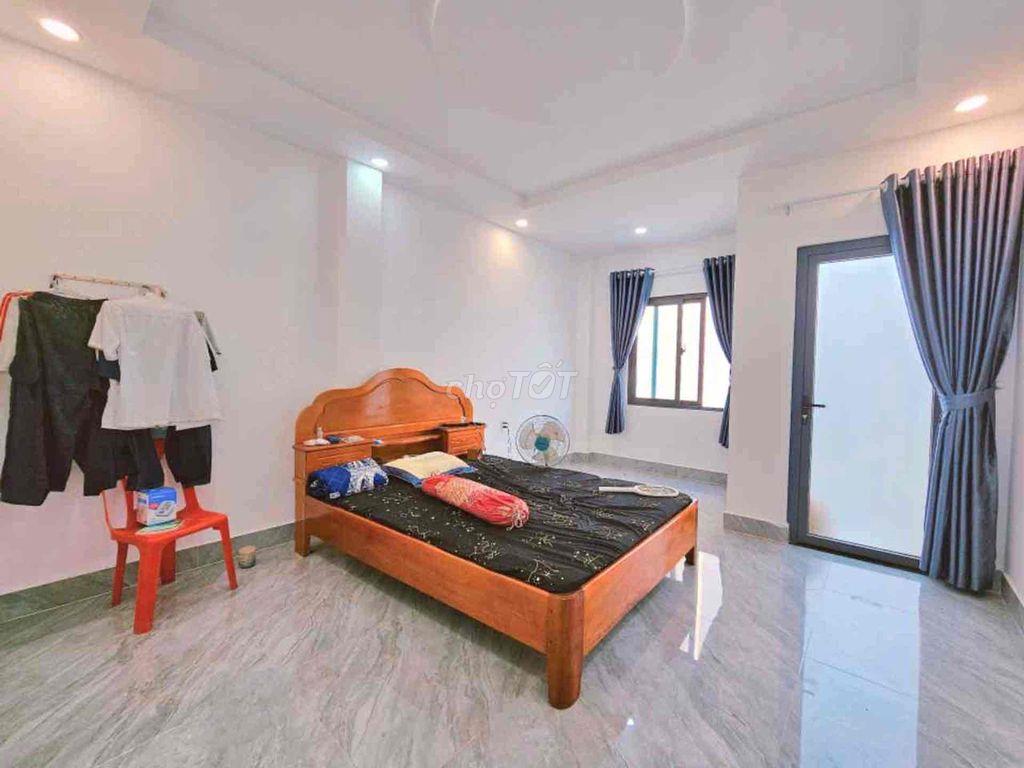 Bán nhà Gần cầu xây dựng P Phú Hữu Q9 77m2 2 tầng 6,85 tỷ sổ hồng Đ8m