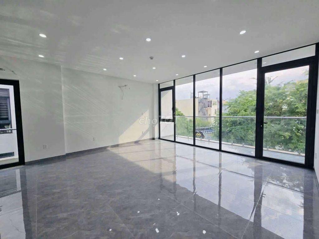 Cho Thuê Tòa Nhà Văn Phòng Có Hầm và 4 Lầu Sàn Trống mới Xây Xong 