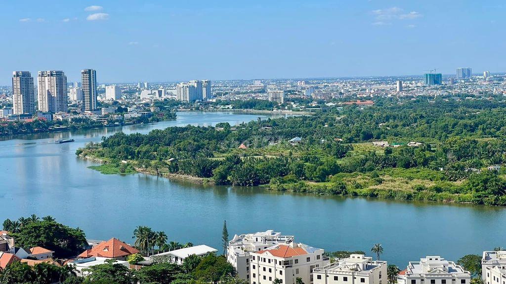Nội thất cơ bản 2PN view sông cực đẹp tại căn hộ Lumiere Riverside