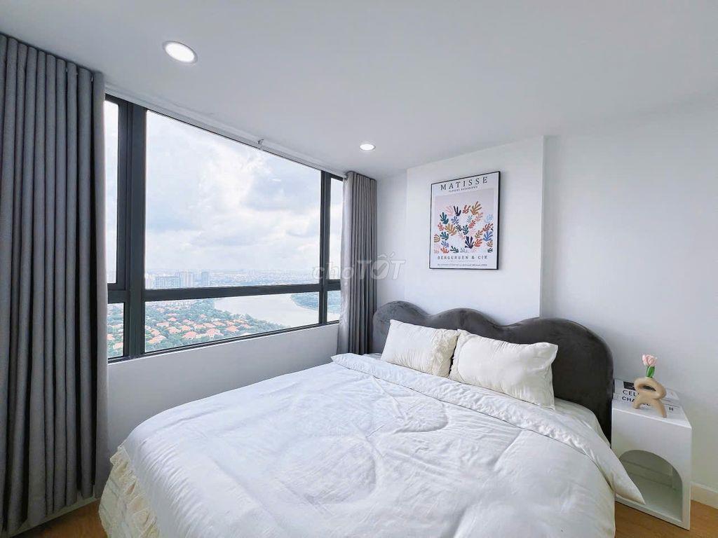 Trống sẵn ở ngay View sông 2PN tại Masteri Thảo Điền - Đầy đủ nội thất