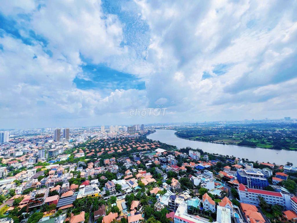 Trống sẵn ở ngay View sông 2PN tại Masteri Thảo Điền - Đầy đủ nội thất