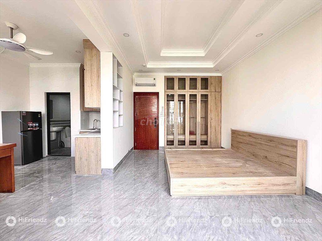 Studio - ban công - tách bếp rộng rãi siêu siêu thoáng mát