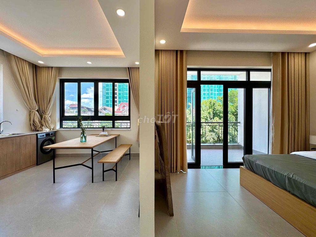CĂN HỘ 1PN BAN CÔNG LỚN NGAY TRƯƠNG VĂN BANG GIÁ HỜI ONLY 1