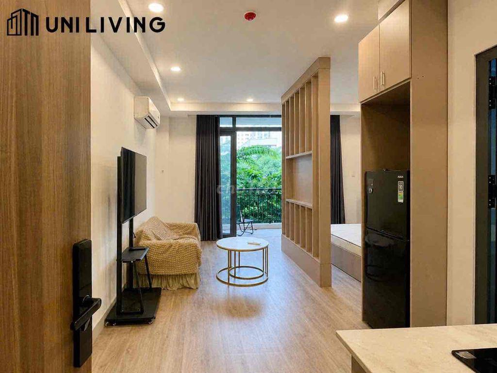 CHO THUÊ CĂN HỘ DỊCH VỤ NGAY VÒNG XOAY TRẦN NÃO CÓ BAN CÔNG LỚN