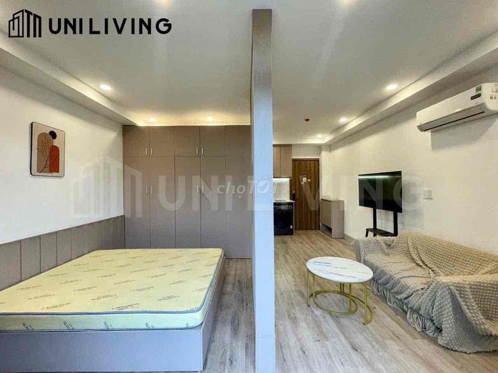 CHO THUÊ CĂN HỘ DỊCH VỤ NGAY VÒNG XOAY TRẦN NÃO CÓ BAN CÔNG LỚN