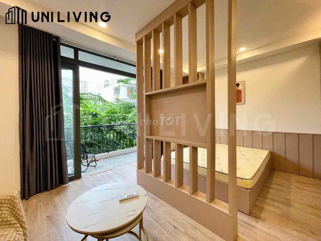 CHO THUÊ CĂN HỘ DỊCH VỤ NGAY VÒNG XOAY TRẦN NÃO CÓ BAN CÔNG LỚN