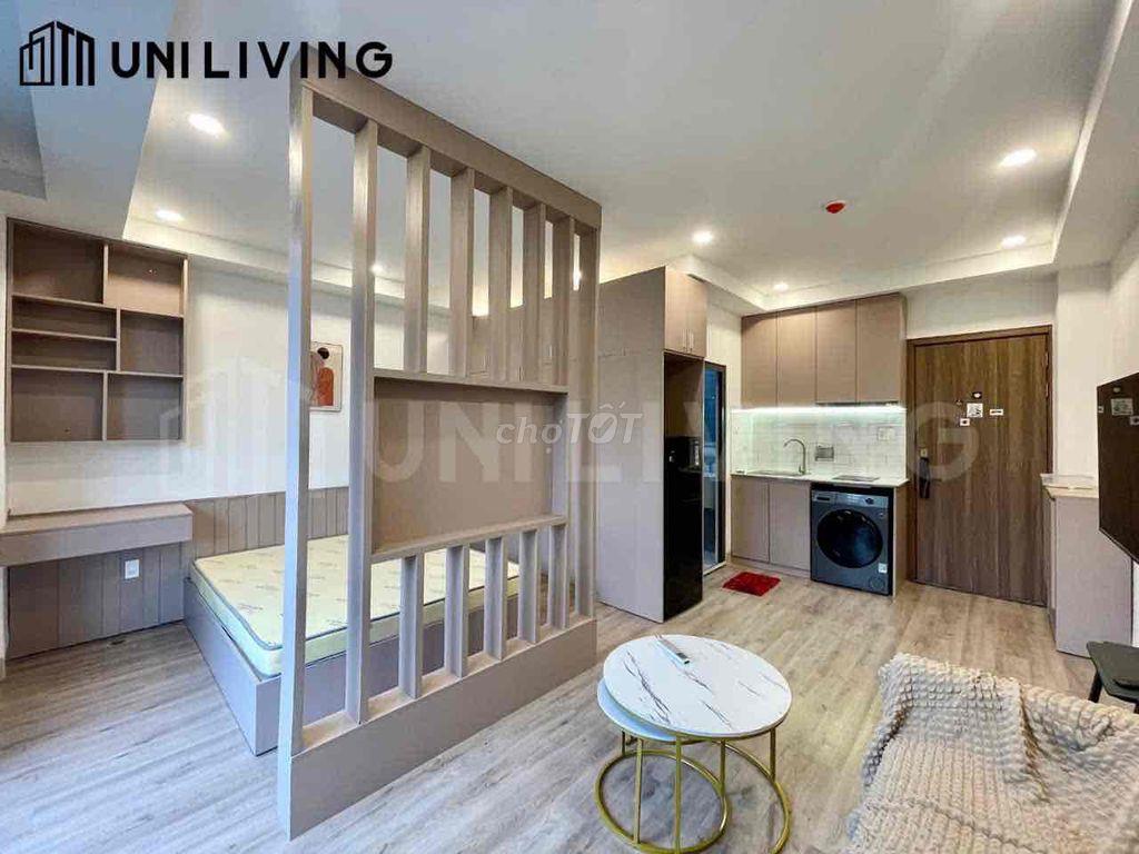 CHO THUÊ CĂN HỘ DỊCH VỤ NGAY VÒNG XOAY TRẦN NÃO CÓ BAN CÔNG LỚN