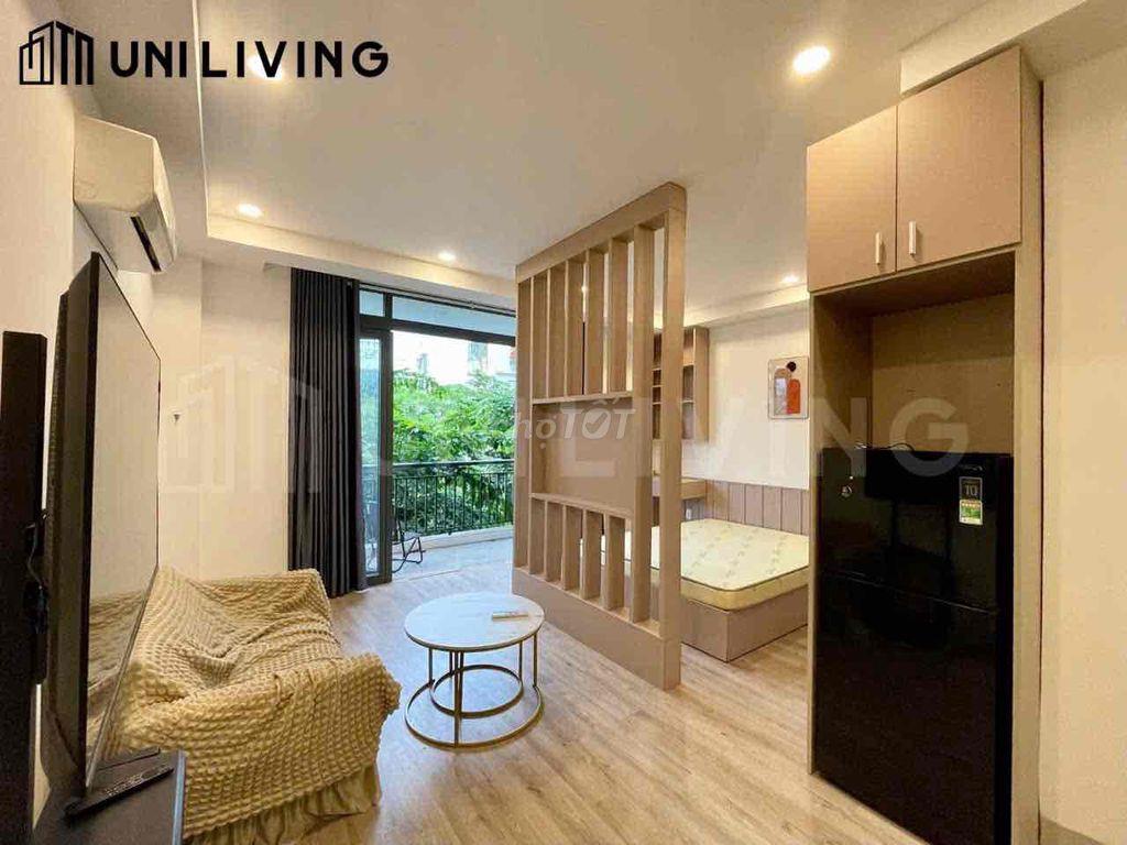 CHO THUÊ CĂN HỘ DỊCH VỤ NGAY VÒNG XOAY TRẦN NÃO CÓ BAN CÔNG LỚN