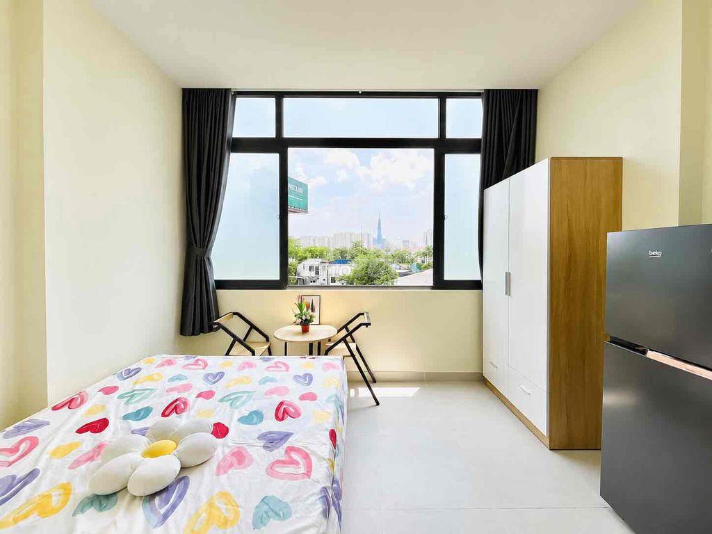 Cho thuê CHDV Q2 cửa sổ lớn view LandMark qua Sala chỉ 5p