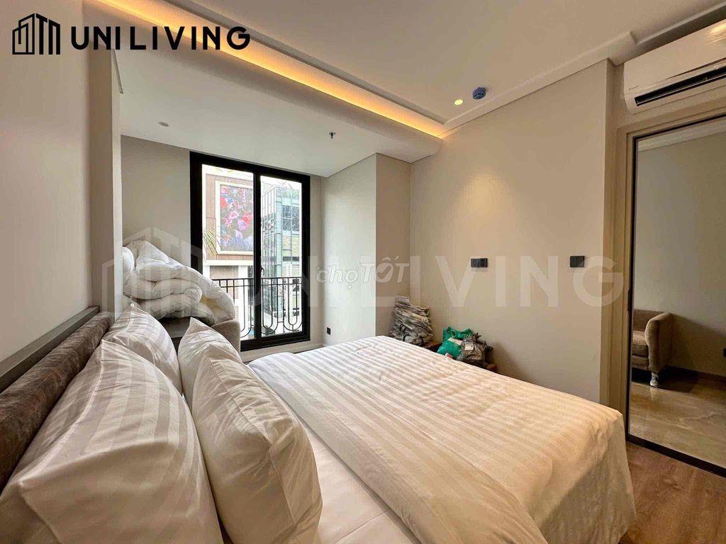 CHO THUÊ CHDV 1 PHÒNG NGỦ, BAN CÔNG THOÁNG RA CẦU SG CHỈ 5P