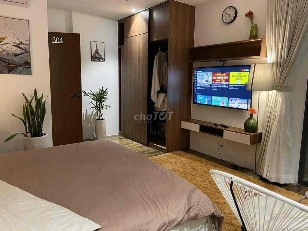 Căn hộ cao cấp Full nội thất hiện đại giặt sấy riêng cho nuôi thú cưng