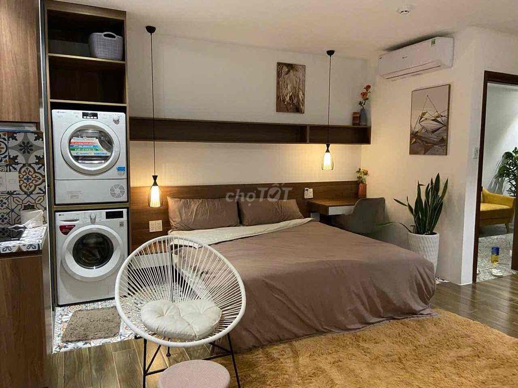 Căn hộ cao cấp Full nội thất hiện đại giặt sấy riêng cho nuôi thú cưng