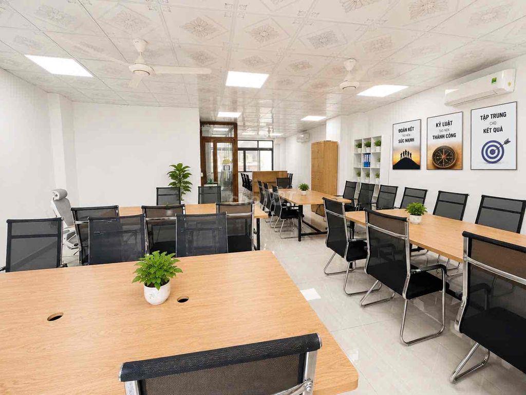 Cho thuê văn phòng KĐT Vạn Phúc full nội thất 13 triệu