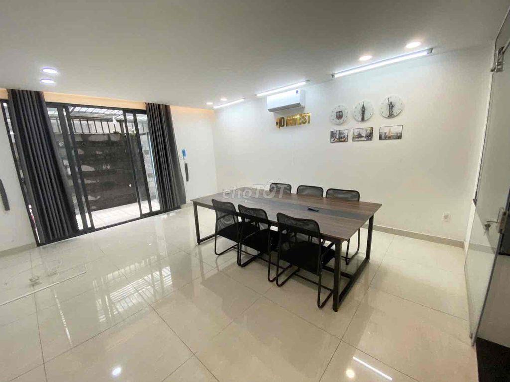 Cho thuê văn phòng tầng trệt kdt Vạn Phúc 5x21m full nt 13tr