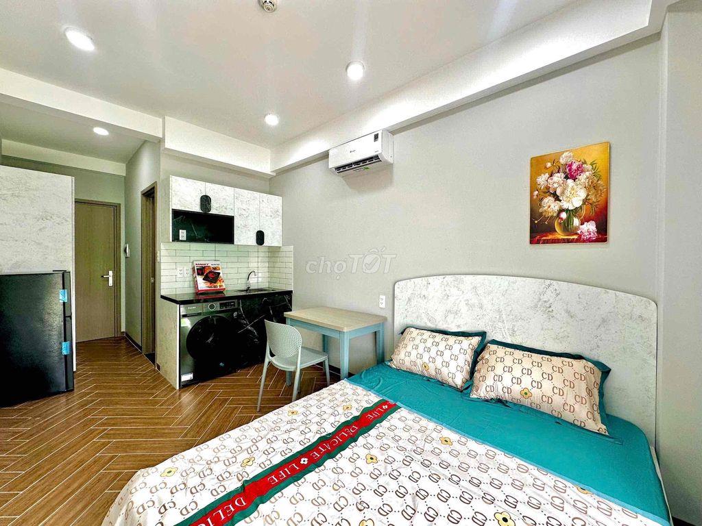 CHO THUÊ CĂN HỘ BAN CÔNG MỚI KENG - FULL NỘI THẤT MÁY GIẶT RIÊNG