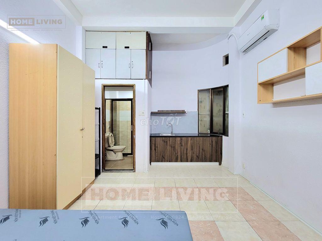 Cho thuê CHDV studio full nội thất ngay sau Gigamall Phạm Văn Đồng. 