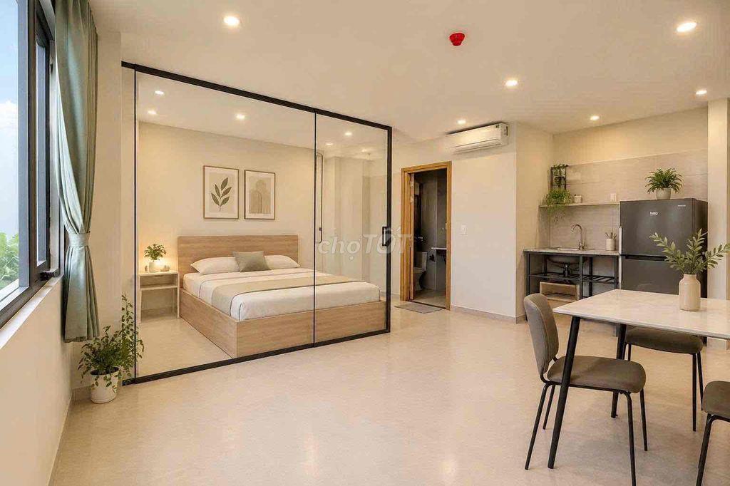 1PN FULL NỘI THẤT – BAN CÔNG,CỬA SỔ TRỜI – ĐỖ XUÂN HỢP,ĐI Q2, THU DUC