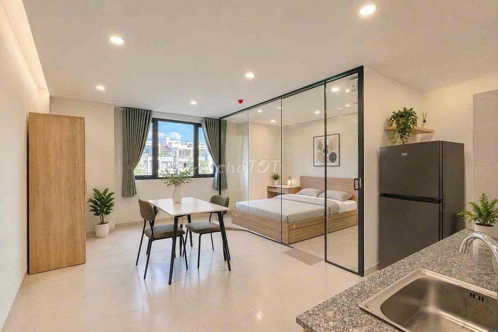 1PN FULL NỘI THẤT – BAN CÔNG,CỬA SỔ TRỜI – ĐỖ XUÂN HỢP,ĐI Q2, THU DUC