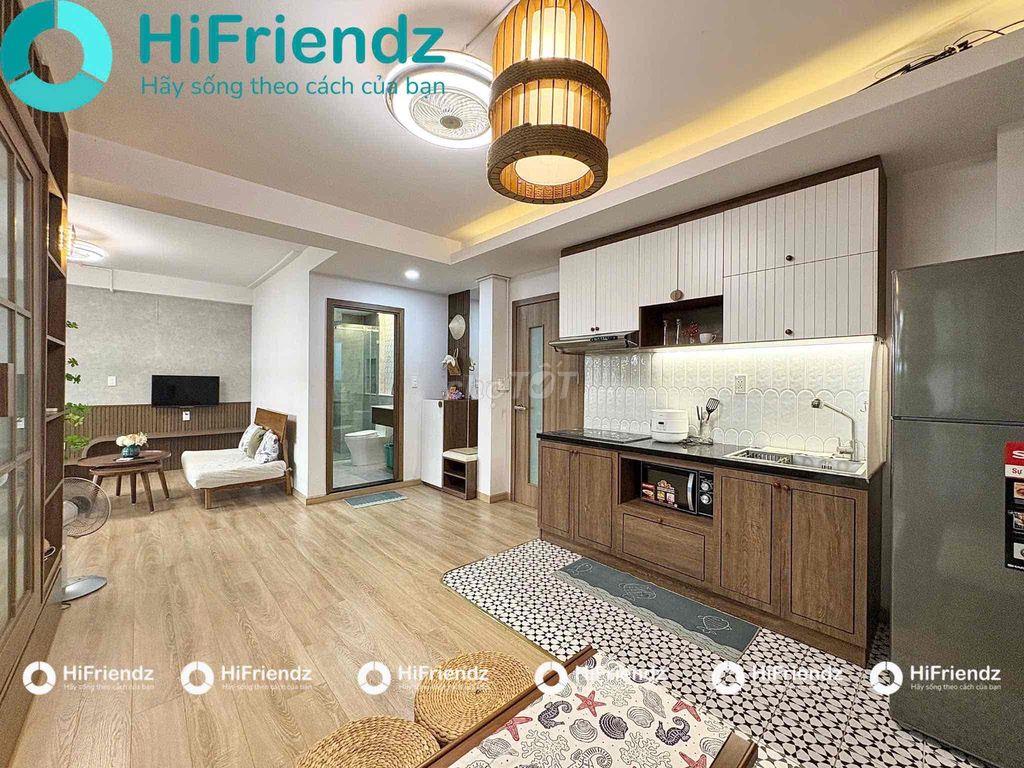 CHDV 1 PHÒNG NGỦ TÁCH BẾP SIÊU CHILL FUL NỘI THẤT TẠI QUẬN 2
