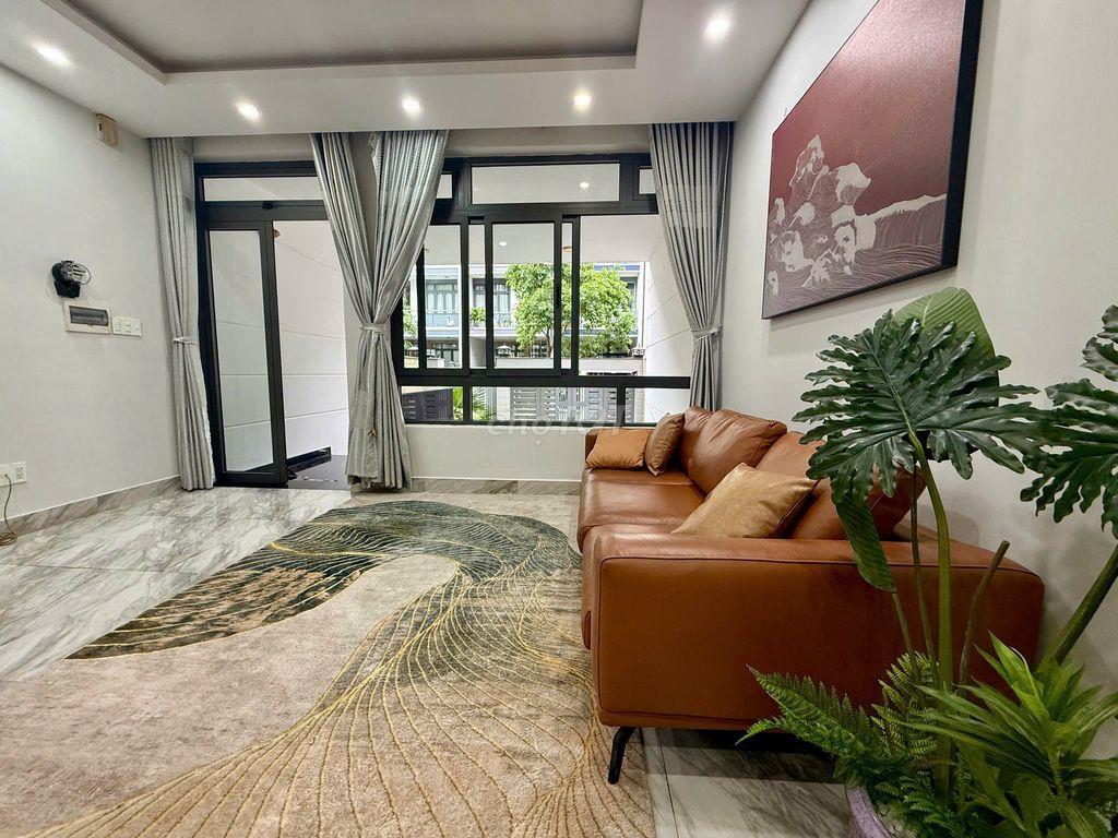 Cho thuê căn hộ 2PN trệt 100m2, full nội thất, 14tr - Vạn Phúc City
