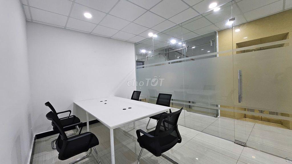 Cho thuê văn phòng 75m2 full nội thất, máy lạnh, 15Tr/tháng