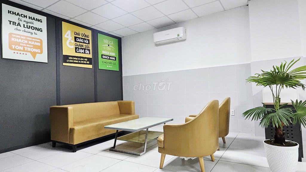 Cho thuê văn phòng 112m² full nội thất Vạn Phúc City – chỉ 15tr/tháng