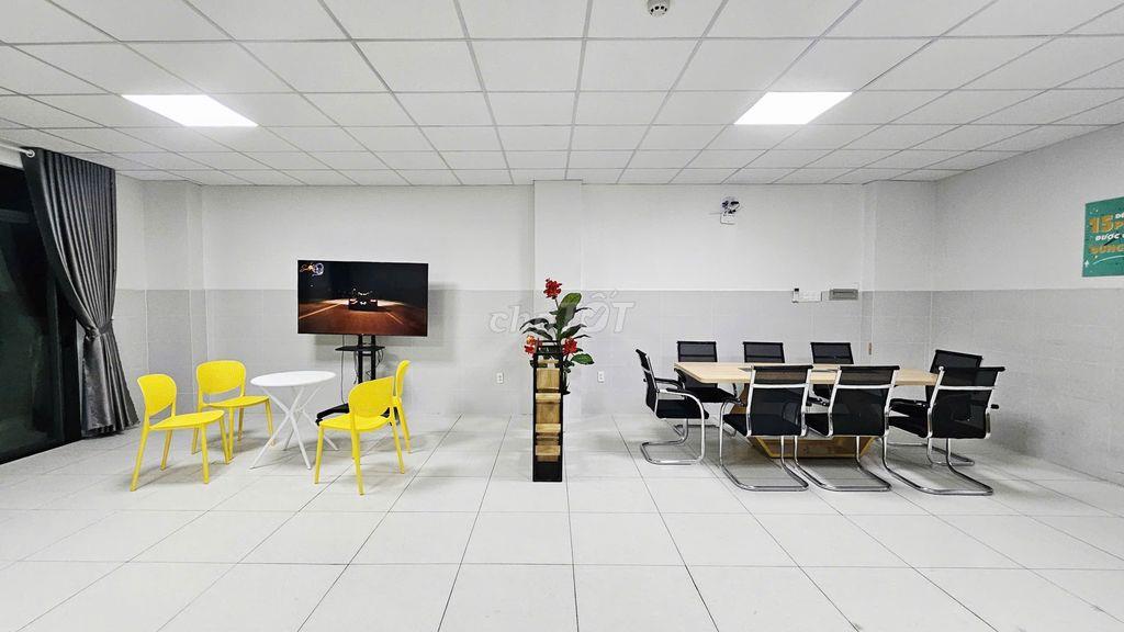 Cho thuê văn phòng 112m² full nội thất Vạn Phúc City – chỉ 15tr/tháng