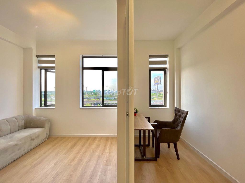 (NHƯỢNG PHÒNG LAKEVIEW - SONG HÀNH) 1PN - TÁCH BẾP - FULL NỘI THẤT