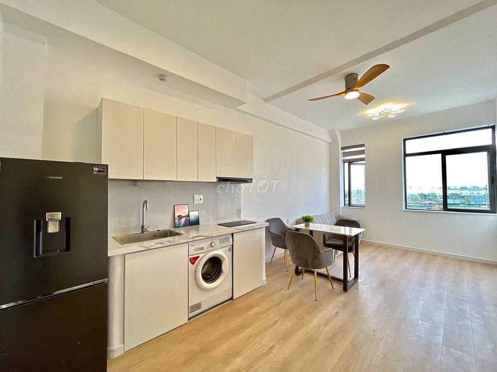 (NHƯỢNG PHÒNG LAKEVIEW - SONG HÀNH) 1PN - TÁCH BẾP - FULL NỘI THẤT