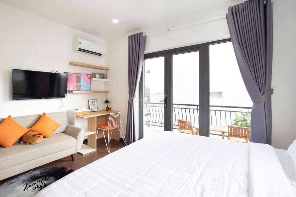 CĂN STUDIO THIẾT KẾ HIỆN ĐẠI - BAN CÔNG RỘNG ĐÓN NẮNG 🌞