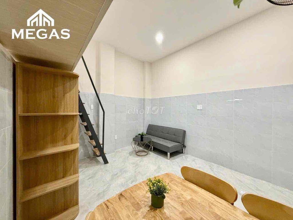 Duplex 40m2 siêu rộng đầy đủ nội thất Đi bộ qua ga metro