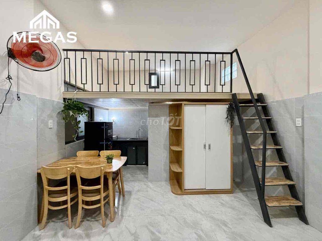 Duplex 40m2 siêu rộng đầy đủ nội thất Đi bộ qua ga metro