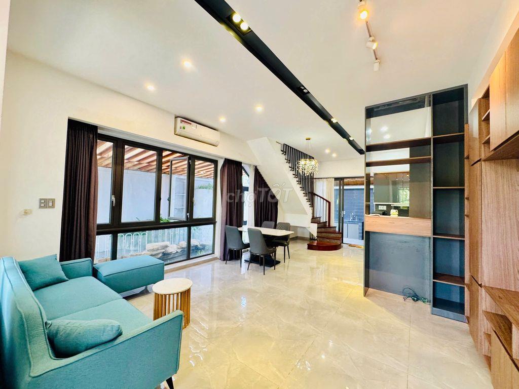 BT MINI PARK RIVERSIDE FULL NT - SÂN VƯỜN HỒ CÁ KOI - 4PN 4WC - 3 TẦNG