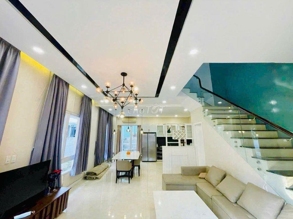 BT SONG LẬP MELOSA KHANG ĐIỀN - 8X18M 3 TẦNG - FULL NT -GẦN CÔNG VIÊN 