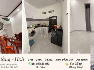 CHỈ 3,5 TỶ - NHÀ MỚI 2 TẦNG – HẺM Ô TÔ RỘNG - NGAY CẦU BÌNH LỢI

