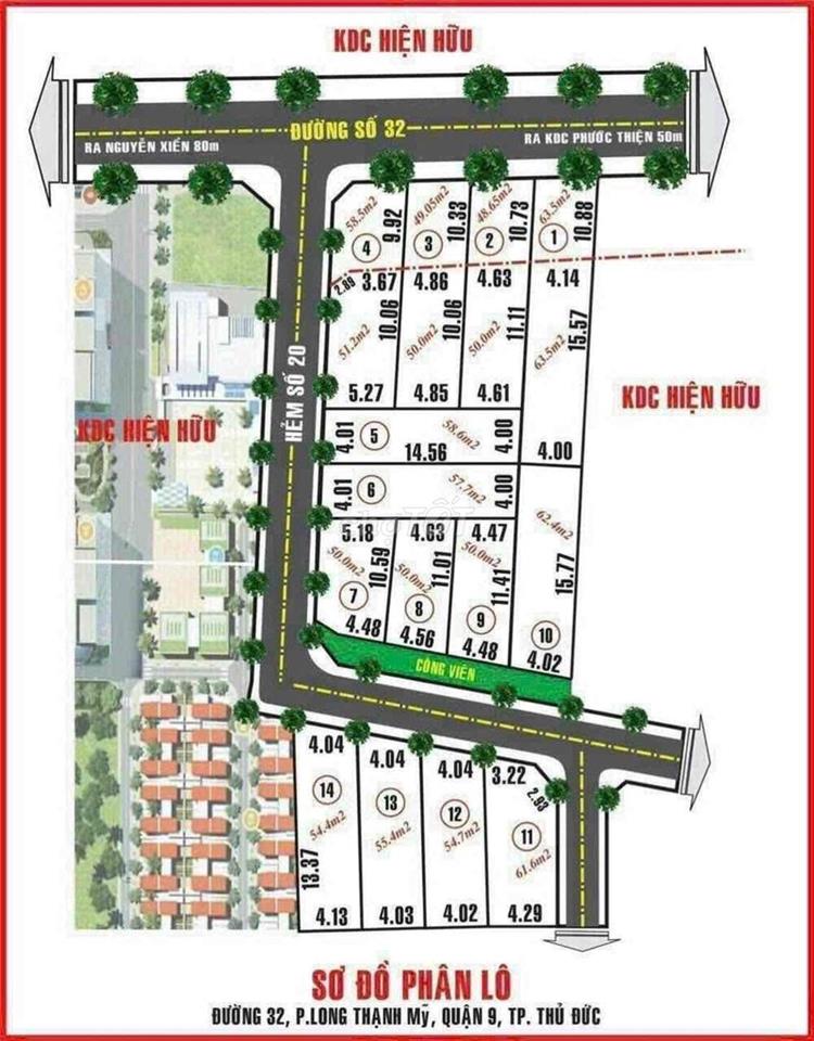 🔥Đất đẹp - Hẻm nhựa 6M - 1/ xẹt Đ S 32 thông 9A khu TĐC PHƯỚC THIỆN
