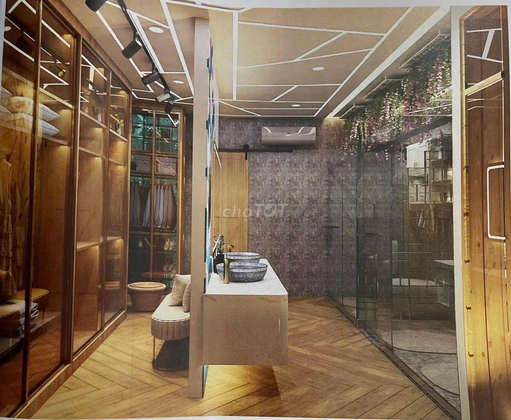 Cần tiền bán gấp nhà đẹp nội thất cao cấp khu dân cư DA Khang Điền