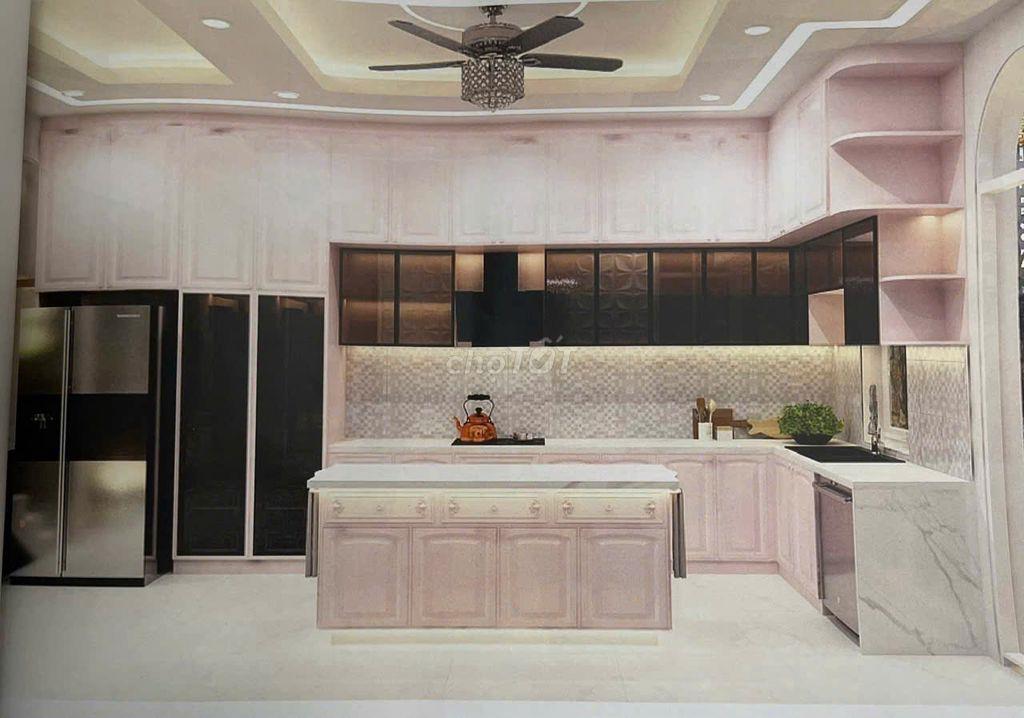 Cần tiền bán gấp nhà đẹp nội thất cao cấp khu dân cư DA Khang Điền