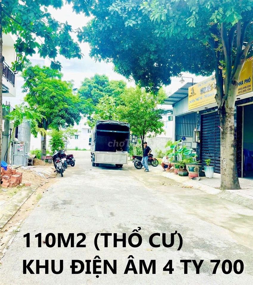 CHỦ GẤP 4 TỶ X | ĐẤT 110nm2 TOÀN BỘ THỔ CƯ, KHU VIP ĐIỆN ÂM LỀ ĐƯỜNG