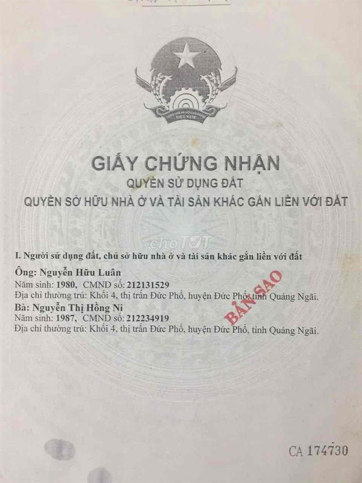 BÁN NHÀ HẺM XE HƠI ĐƯỜNG SỐ 10, Tam Bình, Thủ Đức