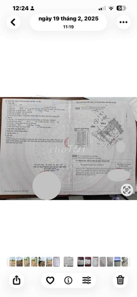 bán nhà ngay trường CĐCN thủ đức 188.3m2 sổ hồng đứng tên 1 đời chủ