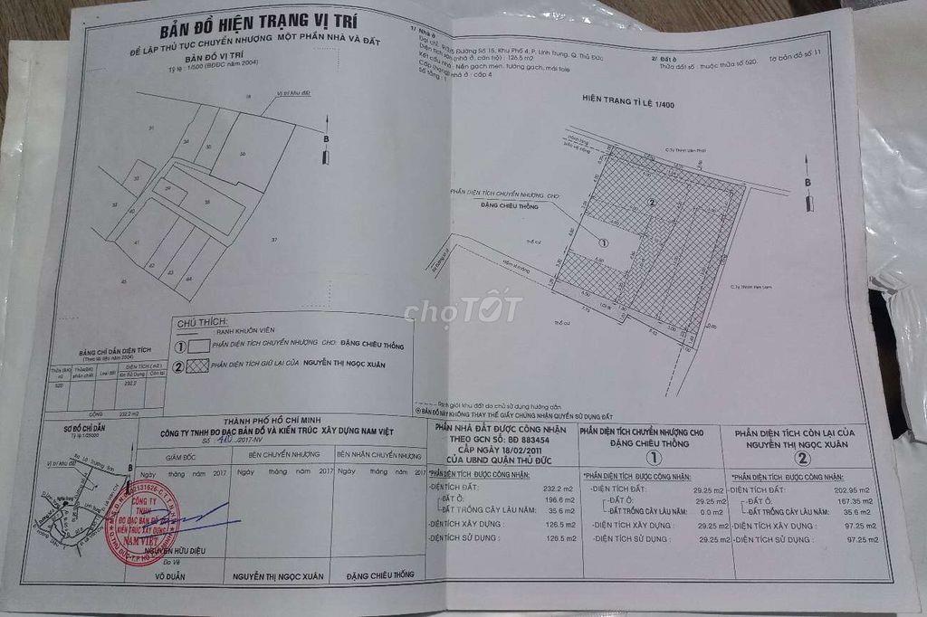 Bán Nhà Nhỏ - 1 Trệt 1 Gác - 2PN - Hẻm Đường Số 15, Linh Xuân, Thủ Đức