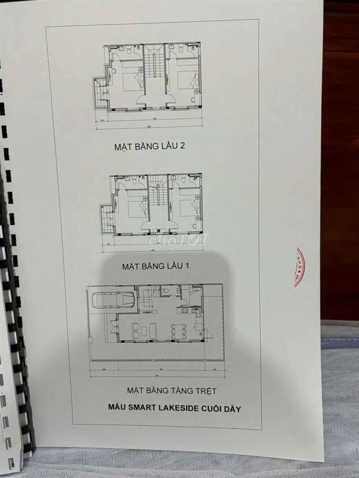 Bán căn biệt thự song lập 112m ngang 8m  đối diện công viên